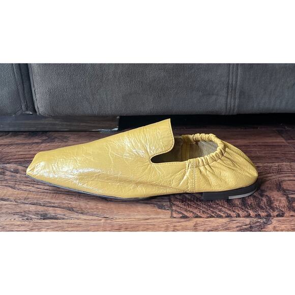$950 NIB Men\'s Bottega Veneta Leather Loafers Yellow Slip On\'s Dress Shoes 39(6) main image 9